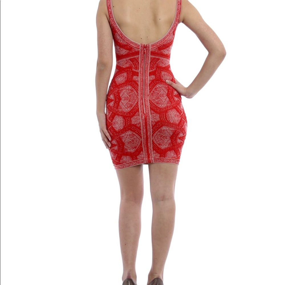 Hervé Léger dress in red - Picture 9 of 15